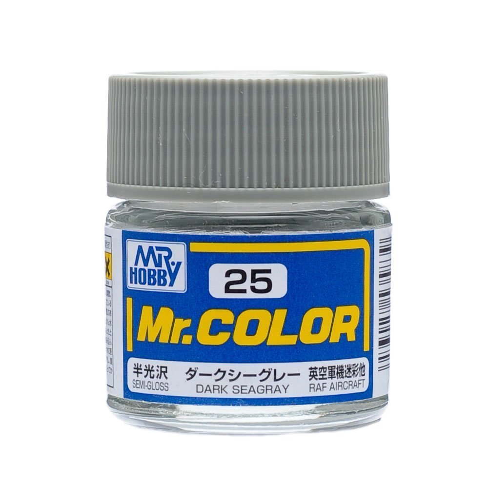Amazon | 【溶剤系アクリル樹脂塗料】Mr.カラー C25 ダークシーグレー